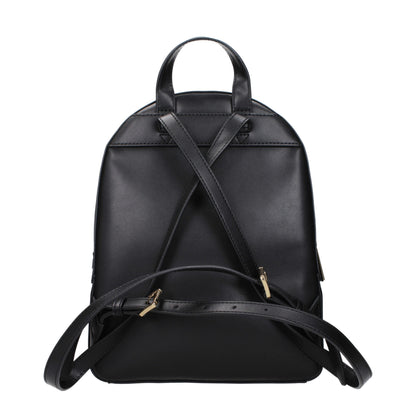 Michael Kors Black Leather Backpack