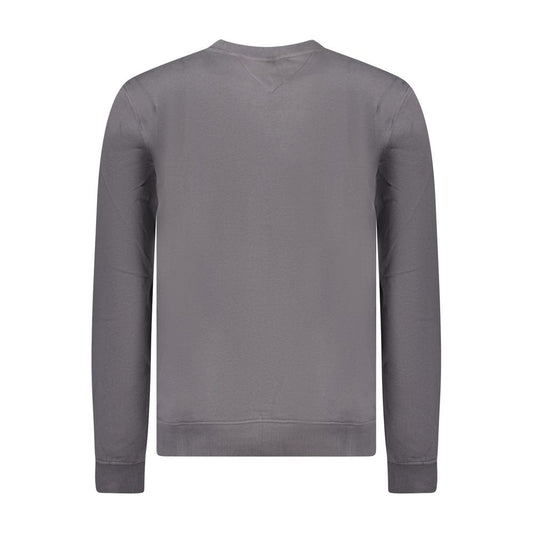 Tommy Hilfiger Grauer Baumwollpullover für Männer