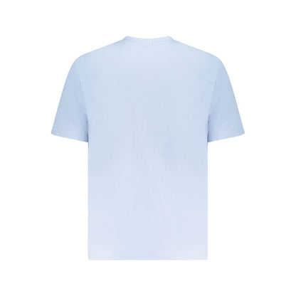 Hugo Boss Blau Baumwolle Männer T-Shirt