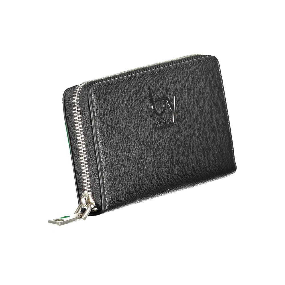 BYBLOS Black Polyurethane Women Wallet