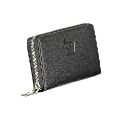 BYBLOS Black Polyurethane Women Wallet