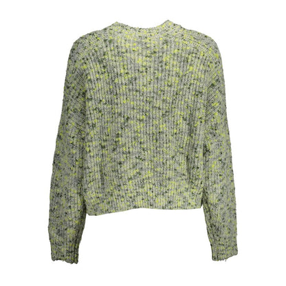Desigual Grüner Polyester-Pullover