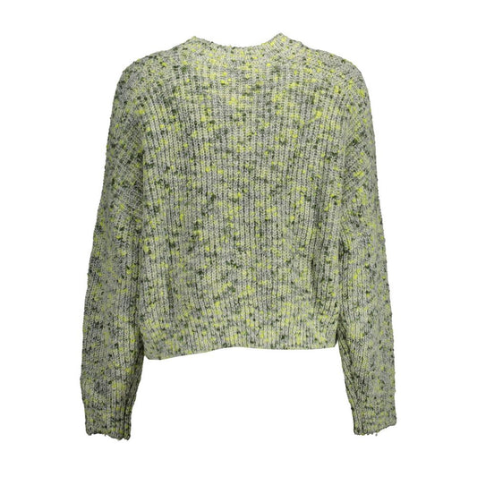 Desigual Grüner Polyester-Pullover