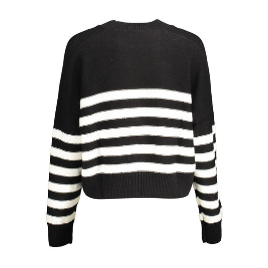 Desigual Schwarzer Baumwollpullover