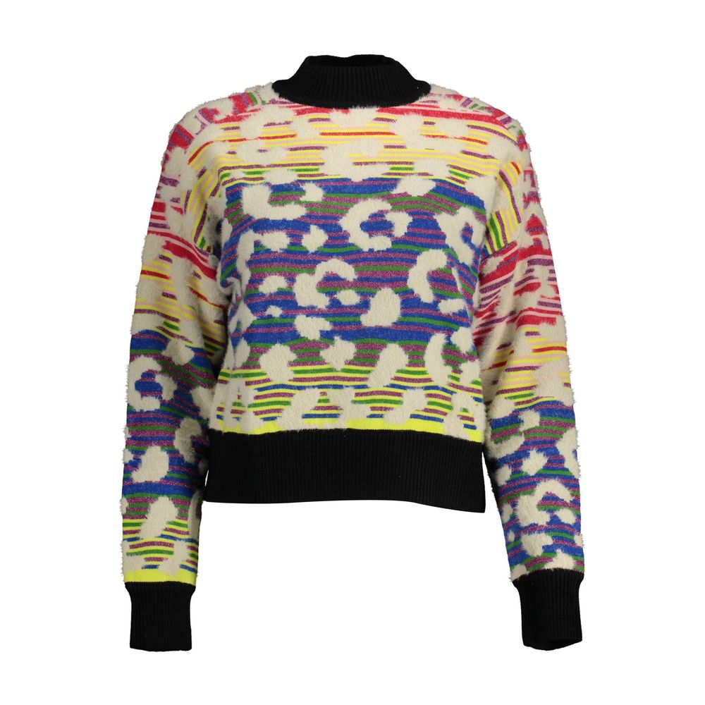 Desigual Blauer Polyester-Pullover
