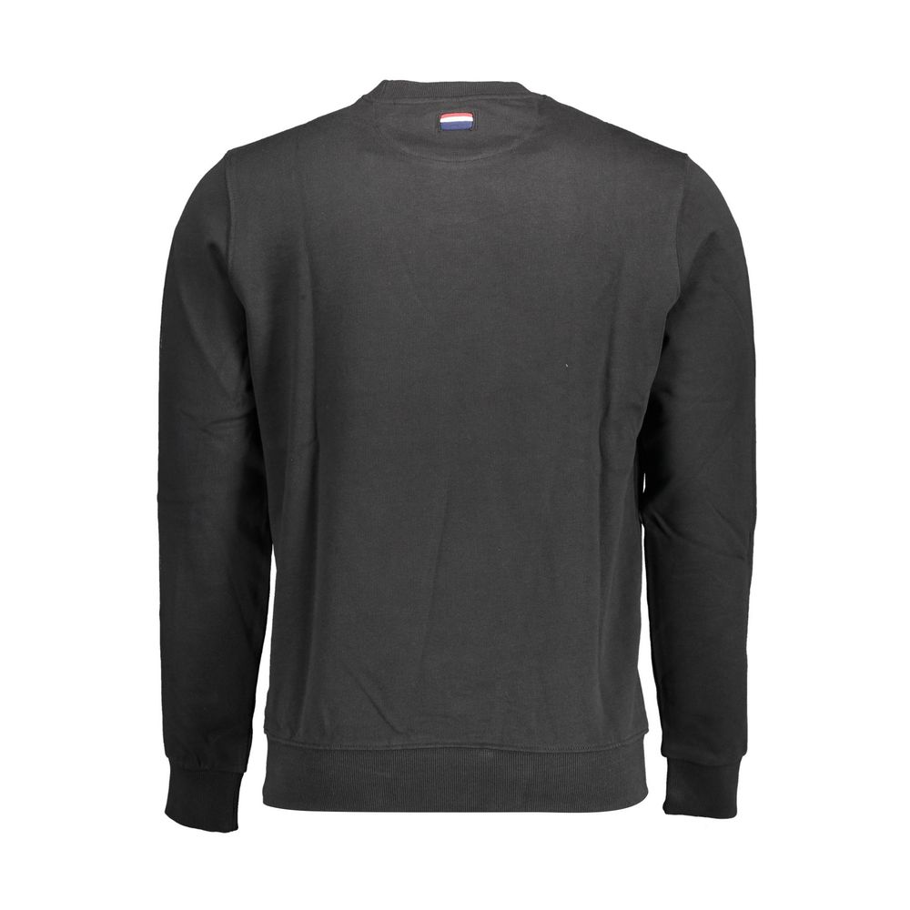 U.S. POLO ASSN. Black Cotton Men Sweatshirt