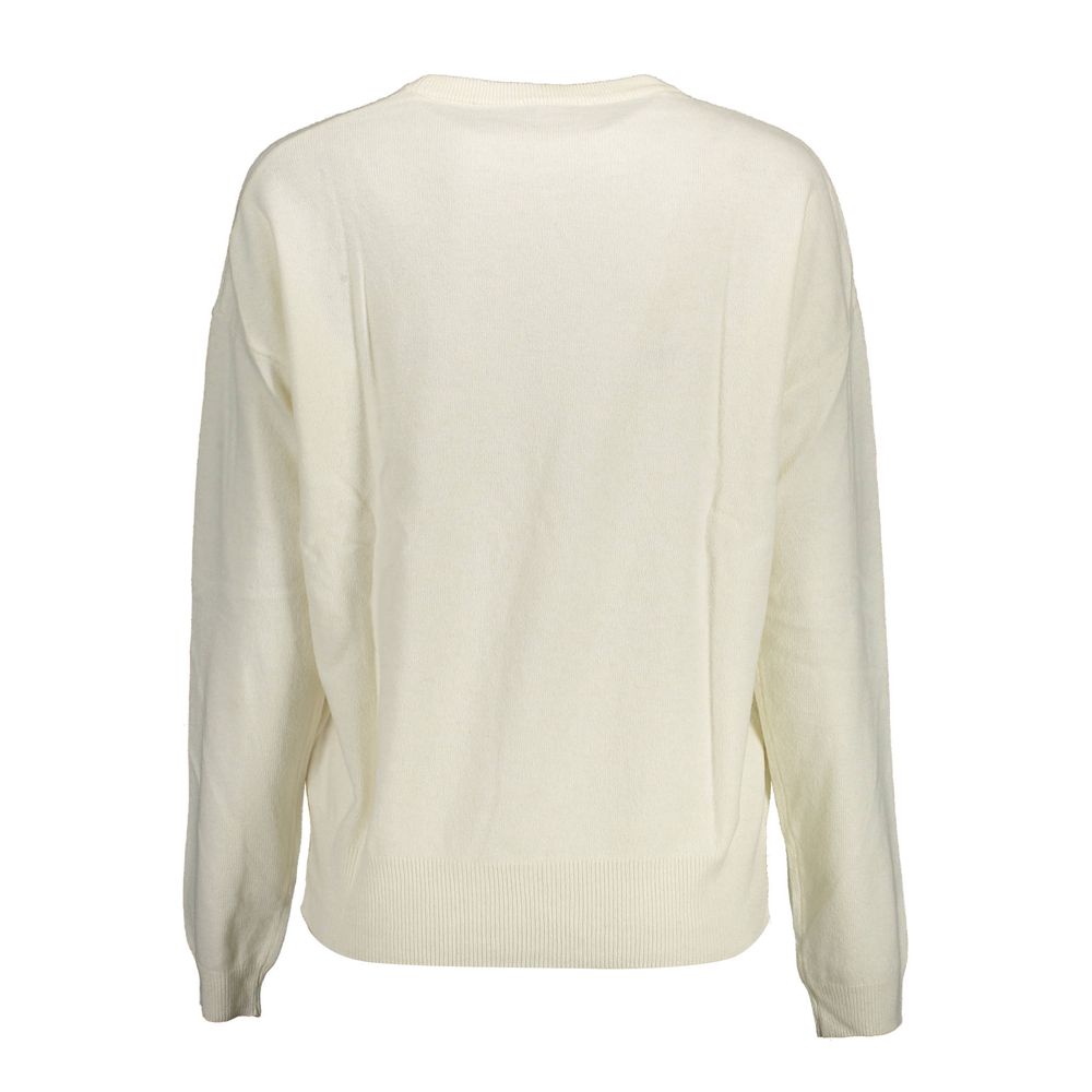 U.S. POLO ASSN. White Wool Sweatshirt