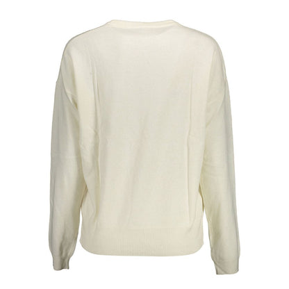 U.S. POLO ASSN. White Wool Sweatshirt