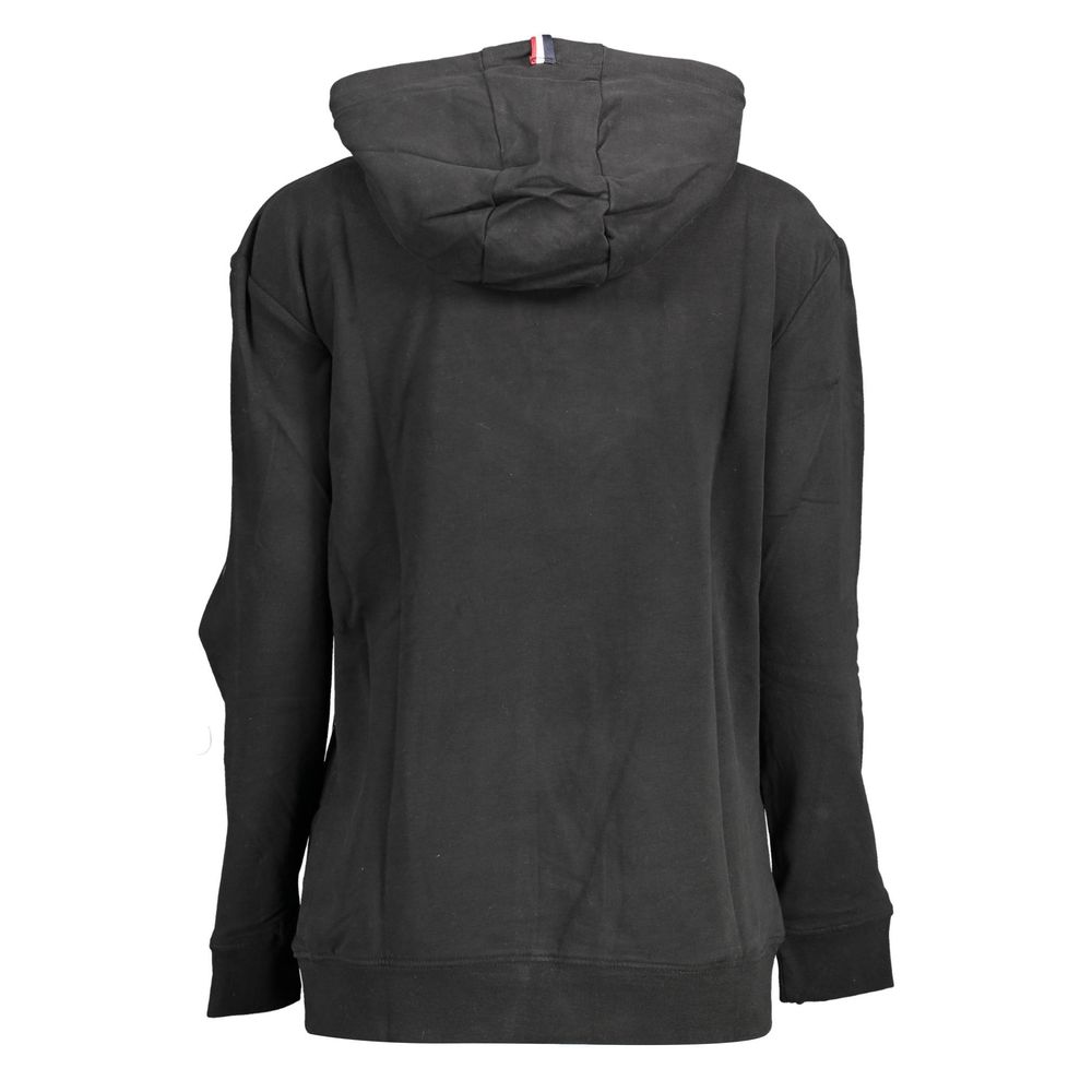U.S. POLO ASSN. Black Cotton Women Sweatshirt