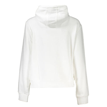 Cavalli Class White Cotton Sweatshirt