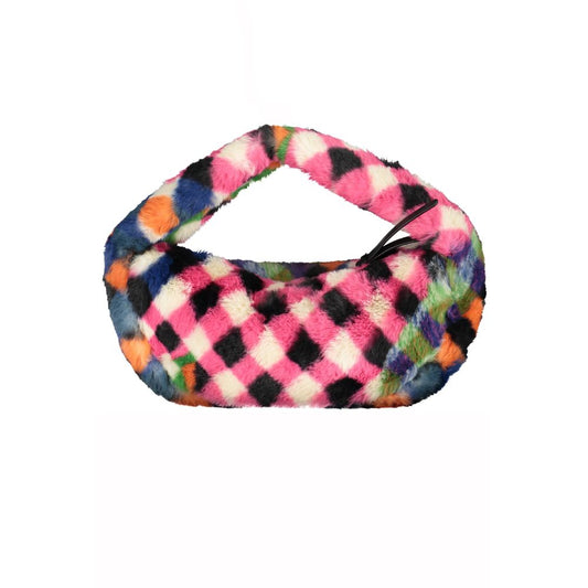 Desigual Schwarze Polyethylen-Handtasche