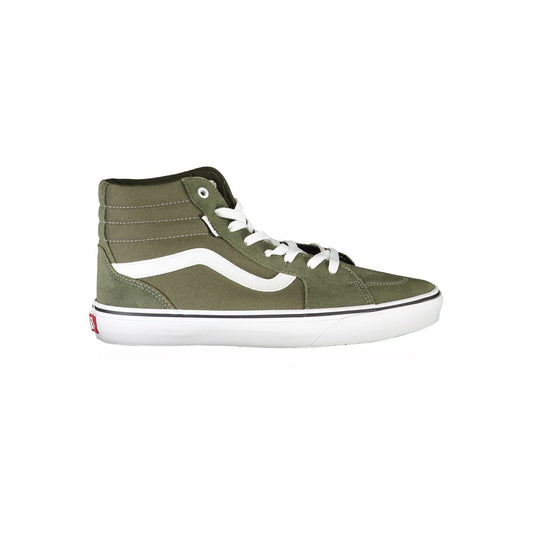 Vans Green Polyester Athletic Sneakers