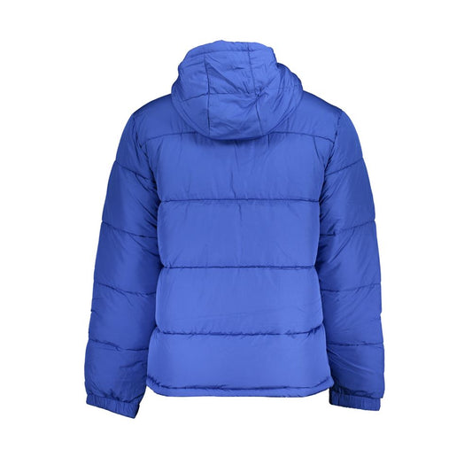 Fila Blue Polyester Full-Length Jacket