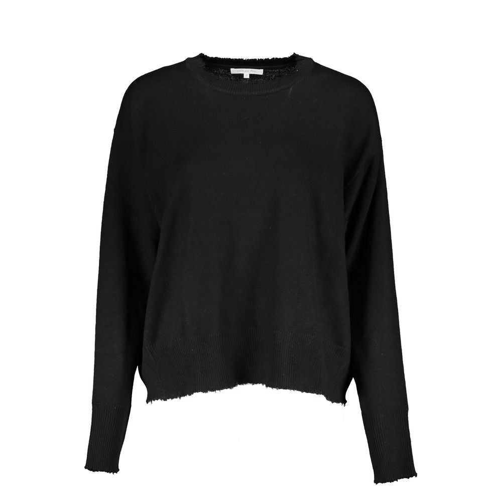 Patrizia Pepe Black Fabric Sweatshirt