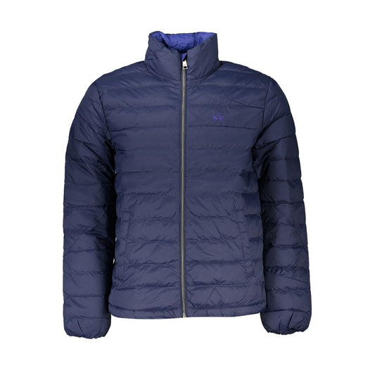 La Martina Blue Polyamide Full-Length Jacket