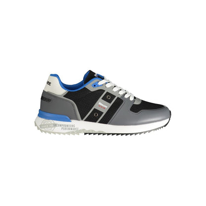 Blauer Gray Polyester Athletic Sneakers