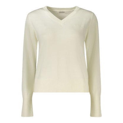 Guess Jeans White Polyester Women's Sweater
