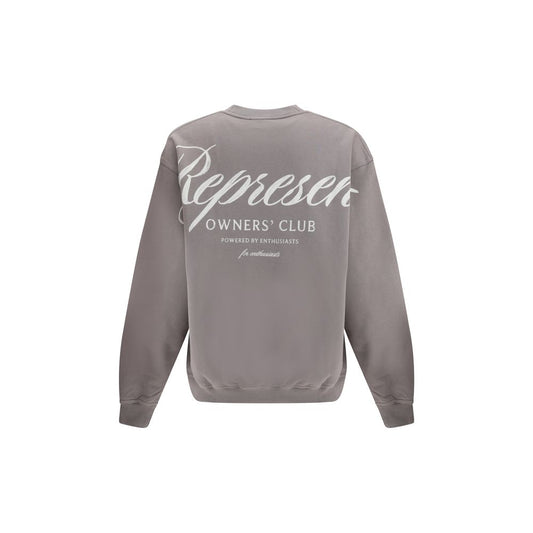 Represent Gray Cotton Sweatshirt