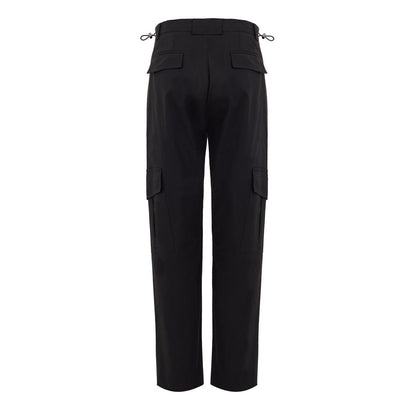 Dolce & Gabbana Black Cotton Cargo Pants