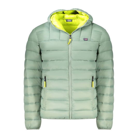 Norway 1963 Grüne Polyamid Herren Jacke