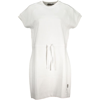 Napapijri White Cotton Casual Dress