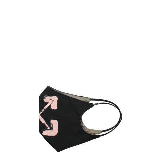 Off-White Gesichtsmasken aus schwarzer Baumwolle