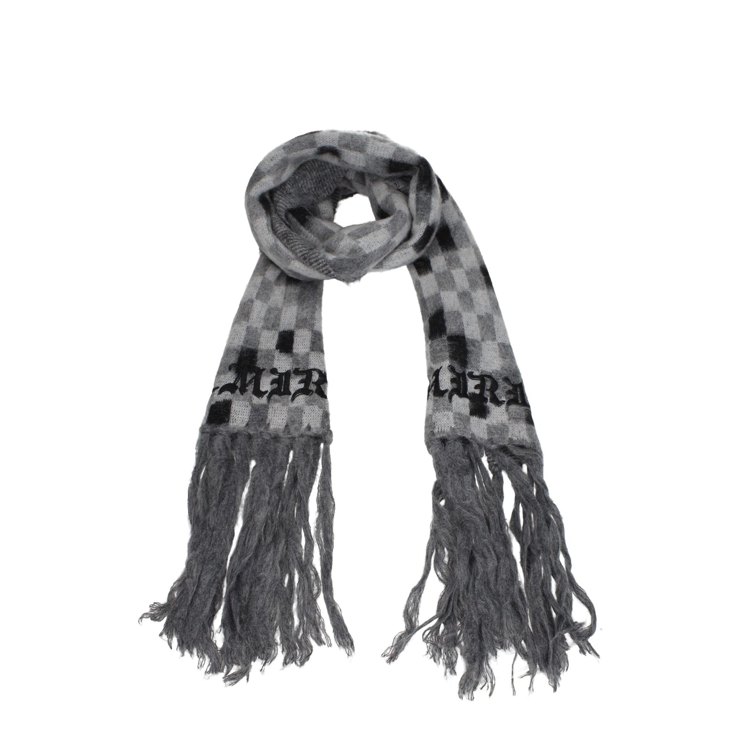 Amiri Gray Modal Scarf
