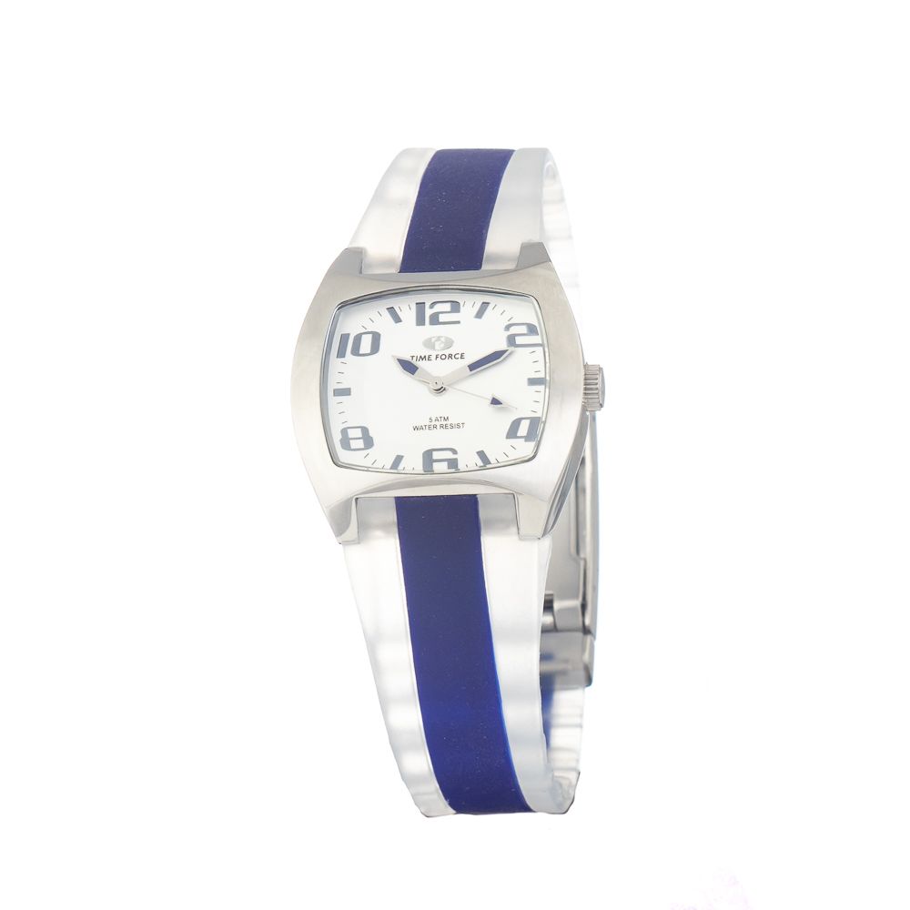 Time Force Blue Rubber Sport Watch