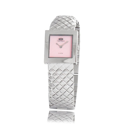 Time Force Silver Stainless Steel Dress Watch