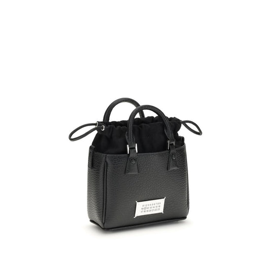 Margiela Black Calf Leather Bos Taurus Shoulder Bag