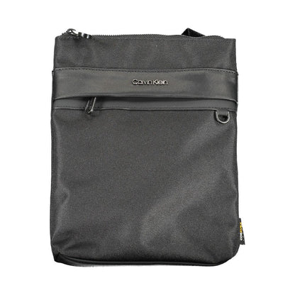 Calvin Klein Schwarze Polyester-Umhängetasche