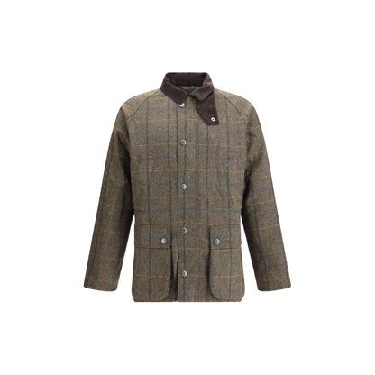 Barbour Bicolor Wool Coat