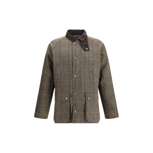 Barbour Bicolor Wool Coat