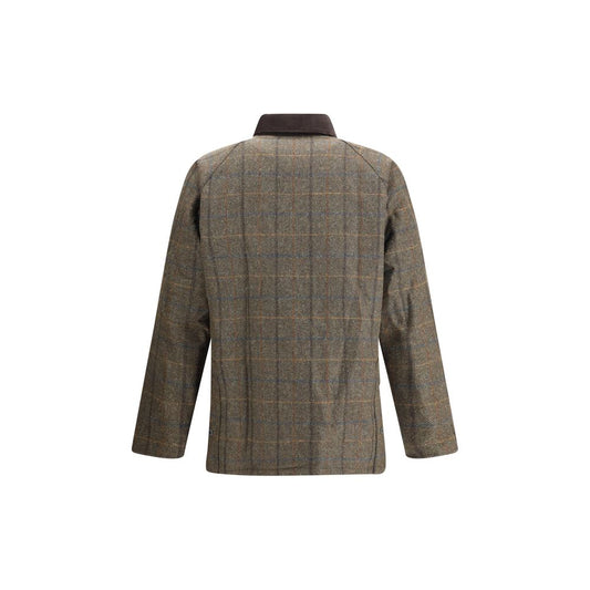 Barbour Bicolor Wool Coat