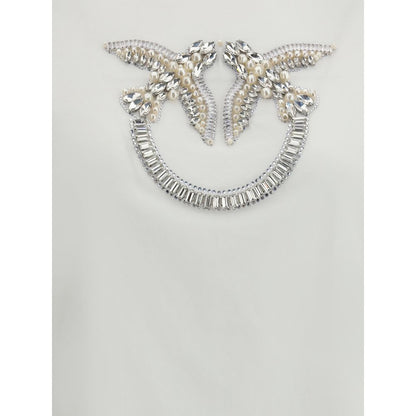 PINKO White Cotton T-Shirt