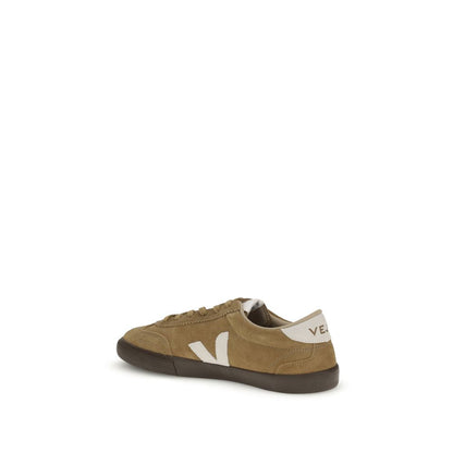 Veja Brown Leather Sneakers