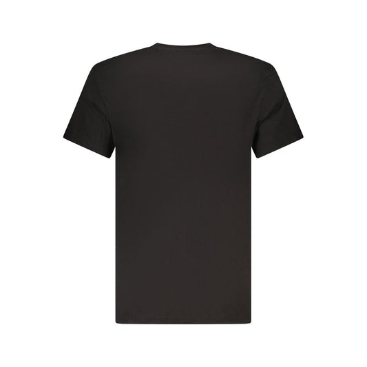 Tommy Hilfiger Schwarzes Baumwolle Männer T-Shirt
