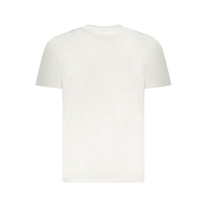 Tommy Hilfiger Weißes Baumwolle Männer T-Shirt