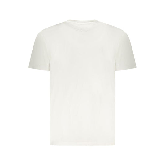 Tommy Hilfiger Weißes Baumwolle Männer T-Shirt