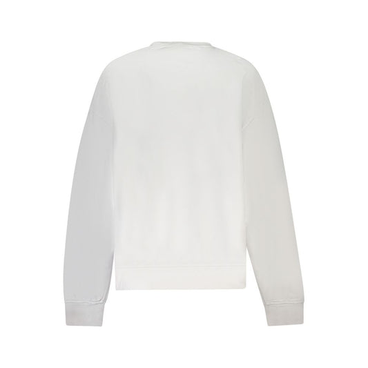 Calvin Klein Weißer Baumwollpullover für Frauen