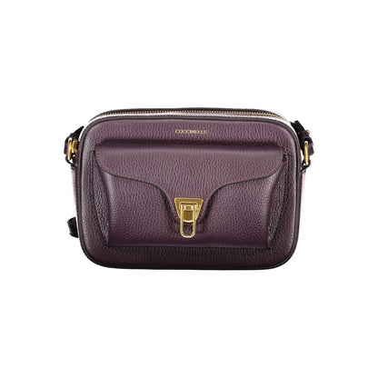 Coccinelle Purple Leather Women Handbag