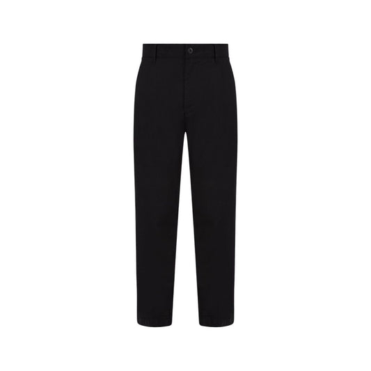 Calvin Klein Jeans Schwarze Hose aus recycelter Baumwolle