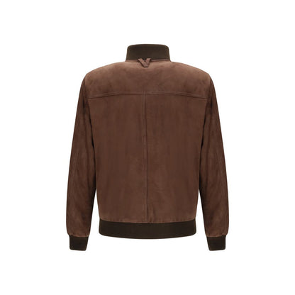Valstar Brown Calf Leather Bos Taurus Bomber