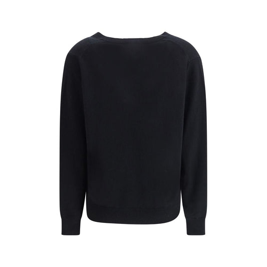 Allude Black Cashmere Cashmere Sweater