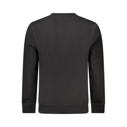 Hugo Boss Schwarzer Baumwollpullover für Männer