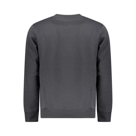 Norway 1963 Schwarzer Baumwollpullover für Männer