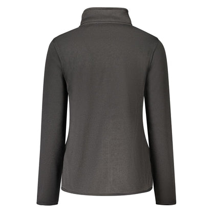 Norway 1963 Schwarzer Polyester Damen Pullover