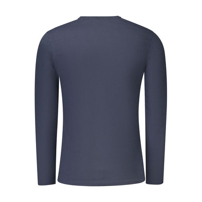 Hugo Boss Blau Baumwolle Männer T-Shirt