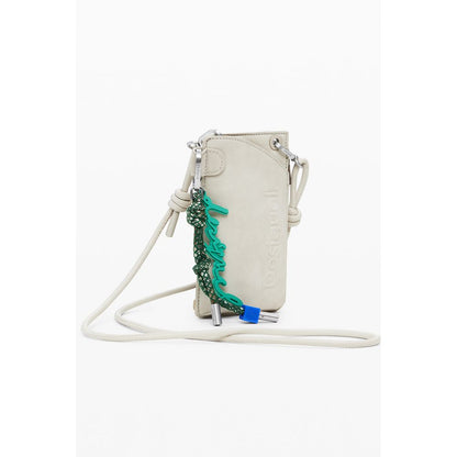 Desigual Beige Polyethylen Damen Geldbörse