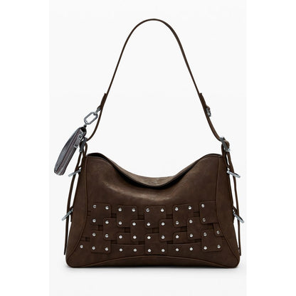 Desigual Braun Polyethylen Frauen Handtasche